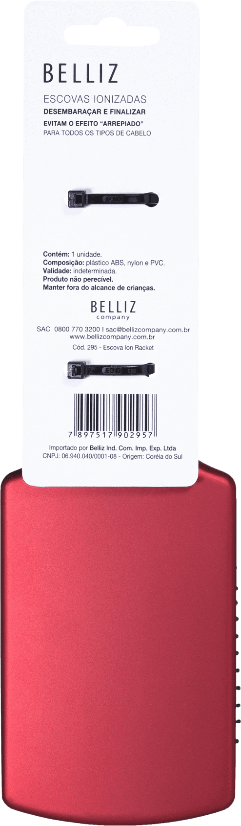 Belliz Ion - Escova Raquete