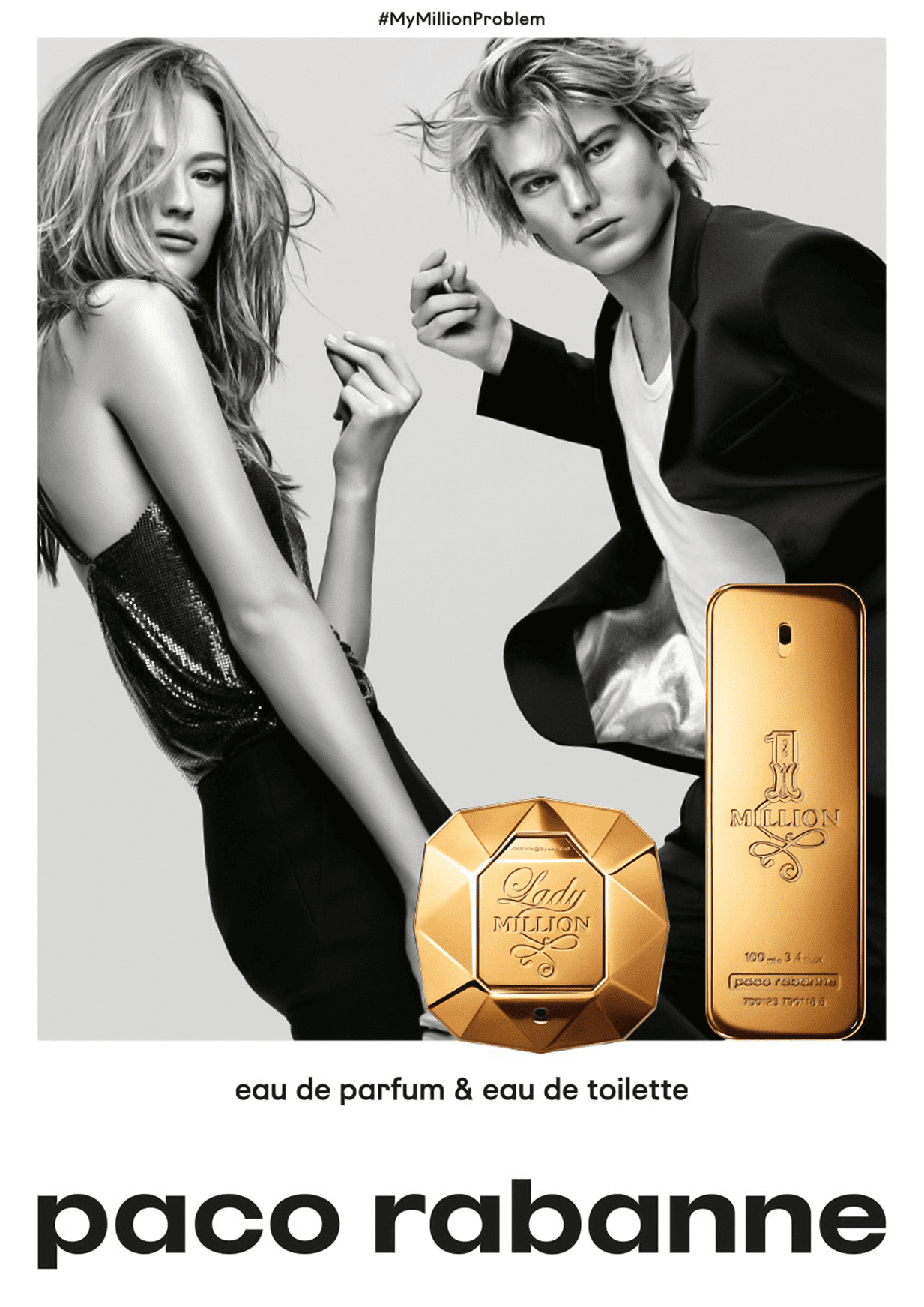 1 Million Paco Rabanne Eau de Toilette - Perfume Masculino 50ml