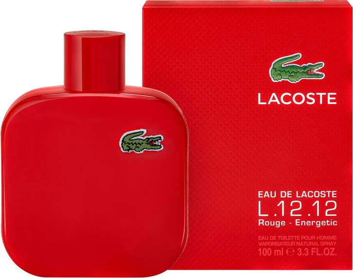 L.12.12 Rouge Lacoste Eau de Toilette - Perfume Masculino 100ml