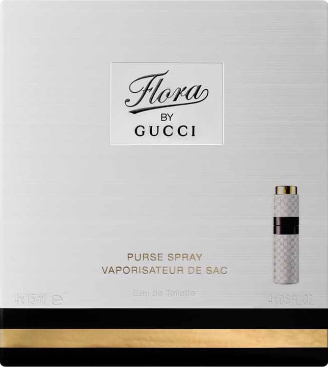Flora by Gucci Purse Spray Eau de Toilette - Perfume Feminino 4x15ml