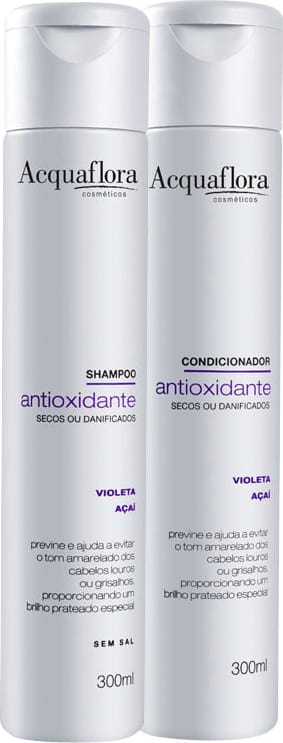Kit Acquaflora Antioxidante Secos ou Danificados Duo (2 Produtos)