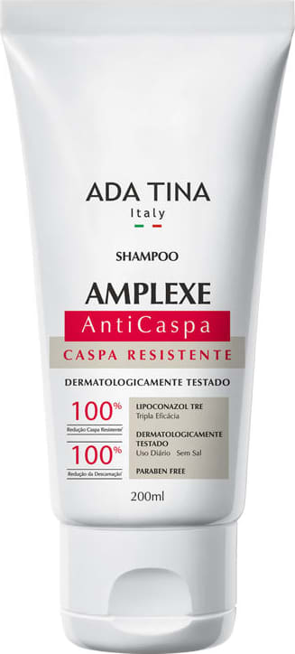 Ada Tina Amplexe Caspa Resistente - Shampoo Anticaspa 200ml