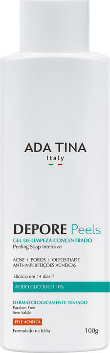 Ada Tina Depore Peels - Gel de Limpeza Concentrado 100g