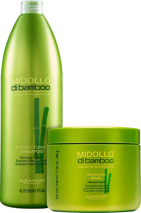 Kit Alfaparf Midollo di Bamboo Duo Salon (2 Produtos)