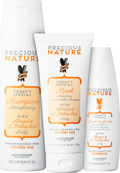 Kit Alfaparf Precious Nature Almond & Pistachio Trio (3 Produtos)
