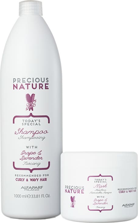 Kit Alfaparf Precious Nature Grape & Lavender Salon Duo (2 Produtos)