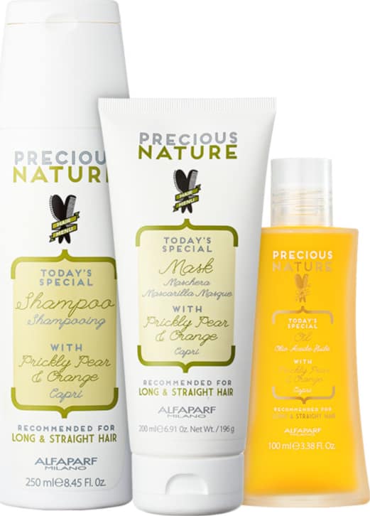 Kit Alfaparf Precious Nature Prickly Pear & Orange Trio (3 Produtos)