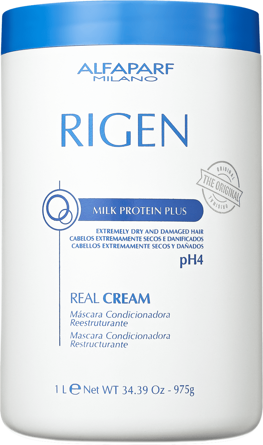 Alfaparf Rigen Milk Protein Plus - Máscara Capilar 1000ml
