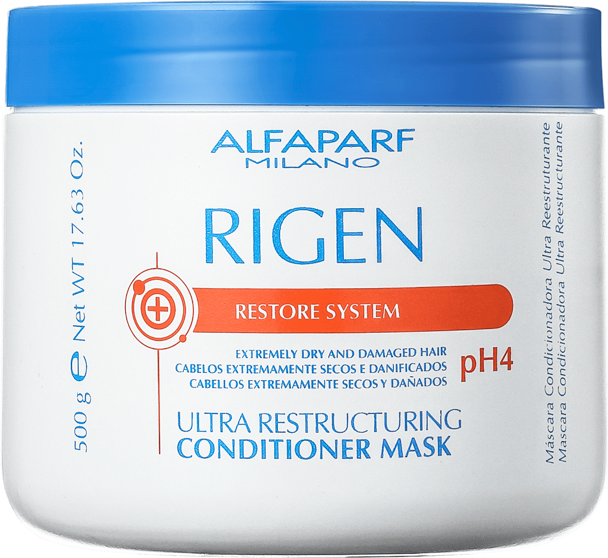 Alfaparf Rigen Restore System - Máscara de Reconstrução 500g