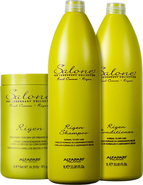Kit Alfaparf Salone Rigen Intense Nutritive Litro (3 Produtos)