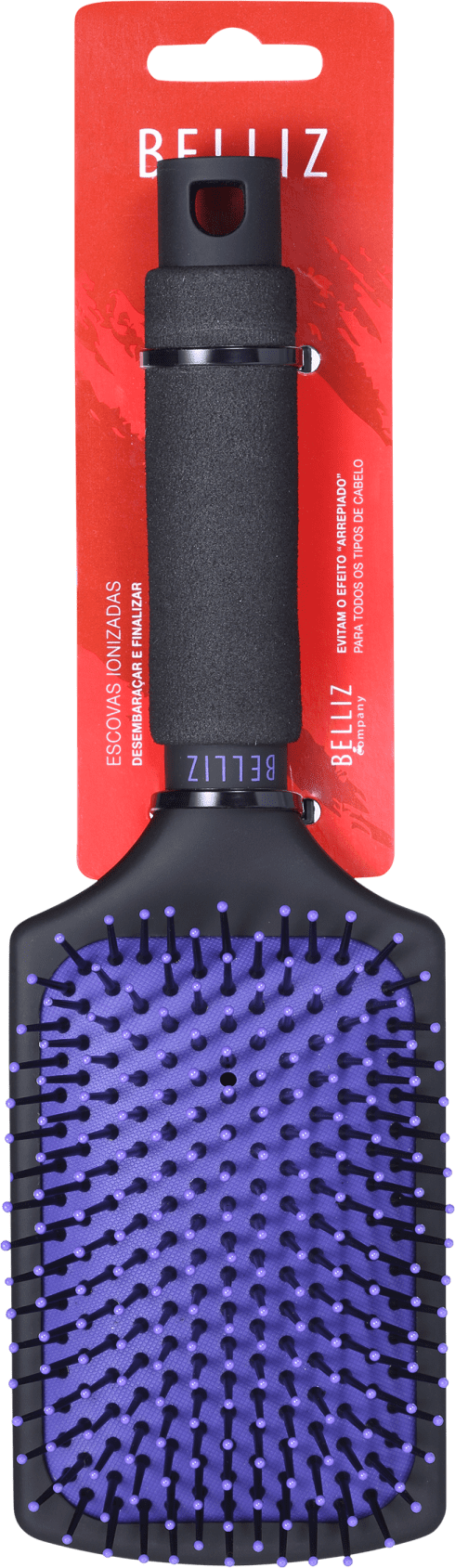 Belliz Black Ion - Escova Raquete