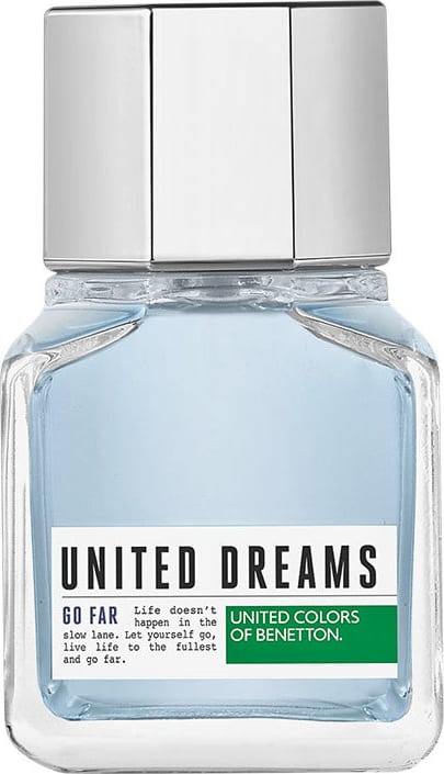 United Dreams Go Far Benetton Eau de Toilette - Perfume Masculino 60ml