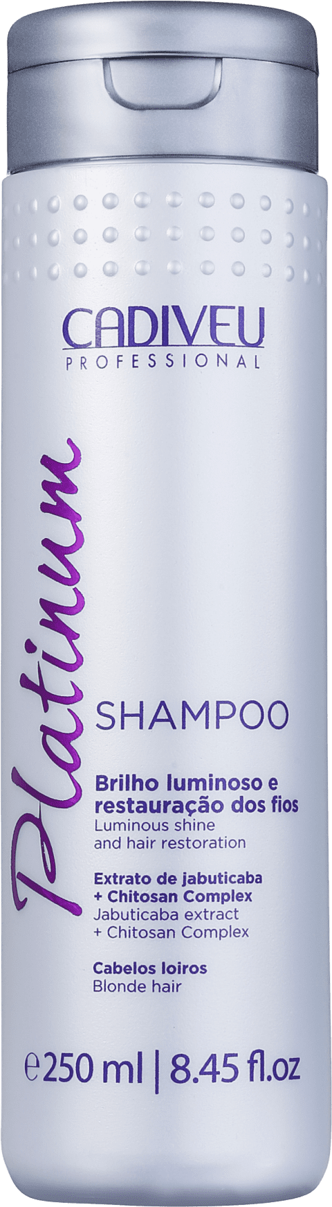Cadiveu Professional Platinum - Shampoo Desamarelador 250ml