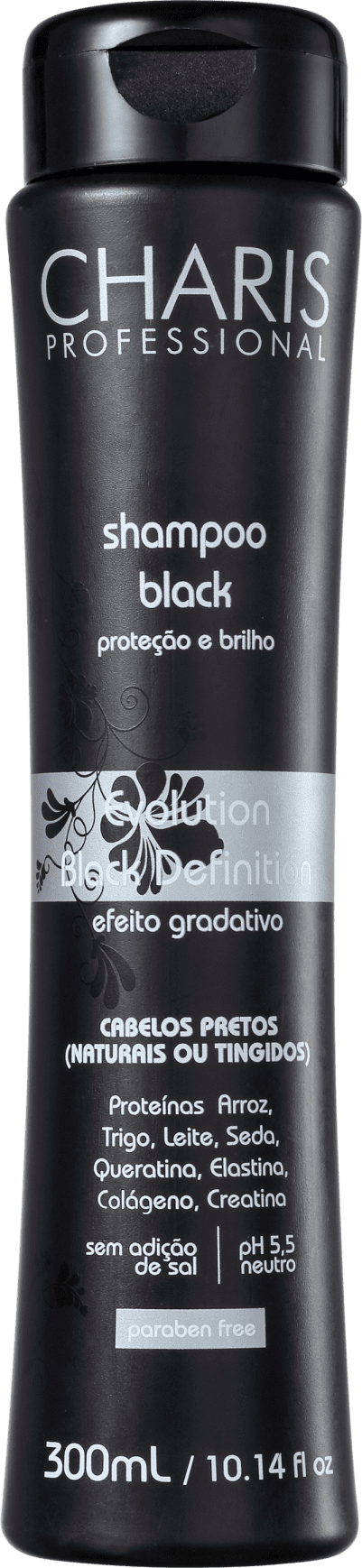 Charis Evolution Black Definition - Shampoo sem Sal 300ml