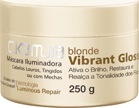 C.Kamura Blonde Vibrant Gloss - Máscara Iluminadora 250g