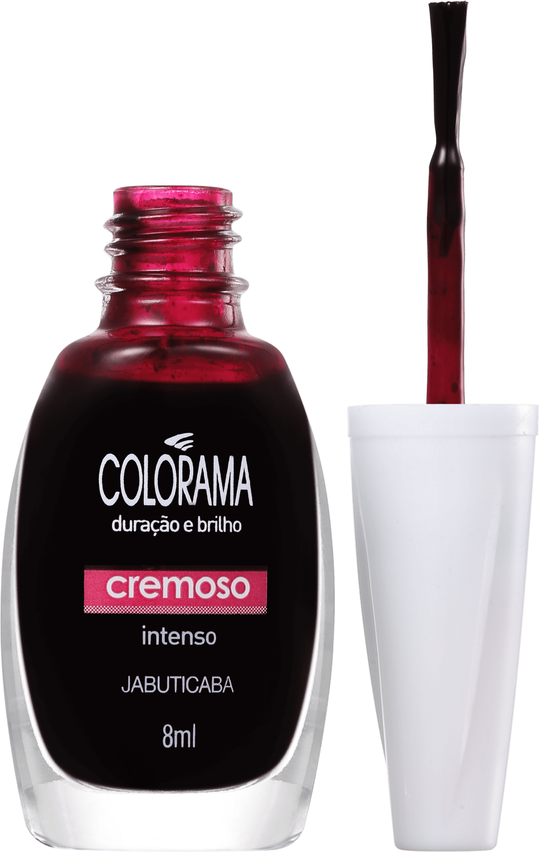 Colorama Verniz & Cor Jabuticaba - Esmalte Cremoso 8ml