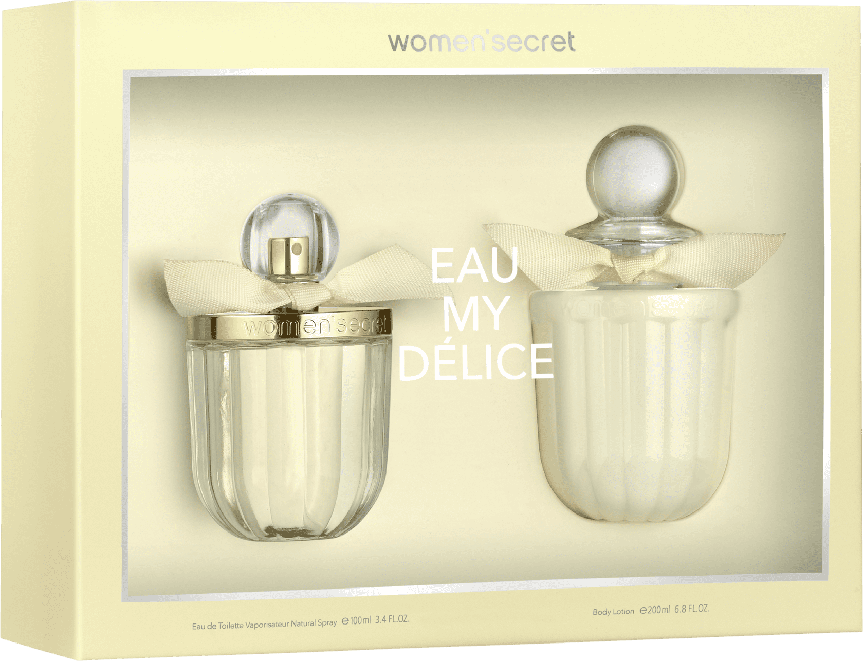 Conjunto Eau My Delice Women'Secret Feminino - Eau de Toilette 100ml + Loção Corporal 200ml