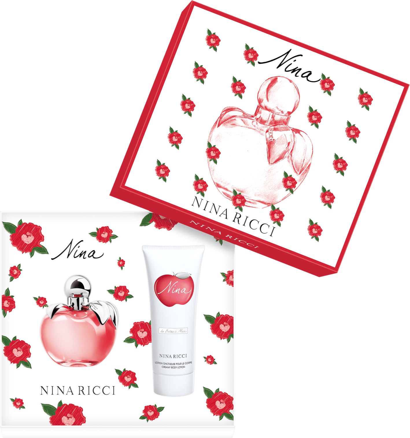 Conjunto Nina Ricci Feminino - Eau de Toilette 80ml + Loção Corporal 100ml