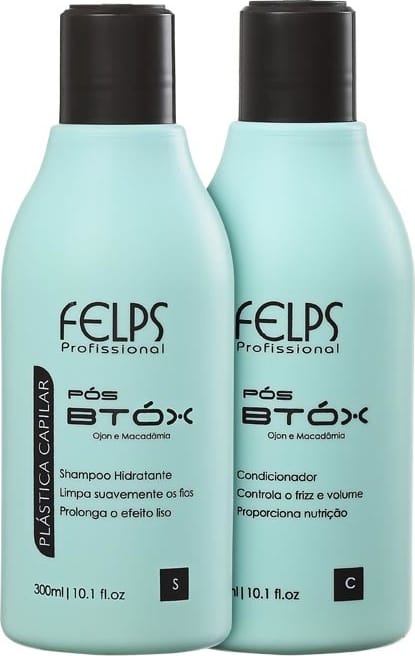 Kit Felps Profissional Plástica Capilar Btóx Duo (2 Produtos)