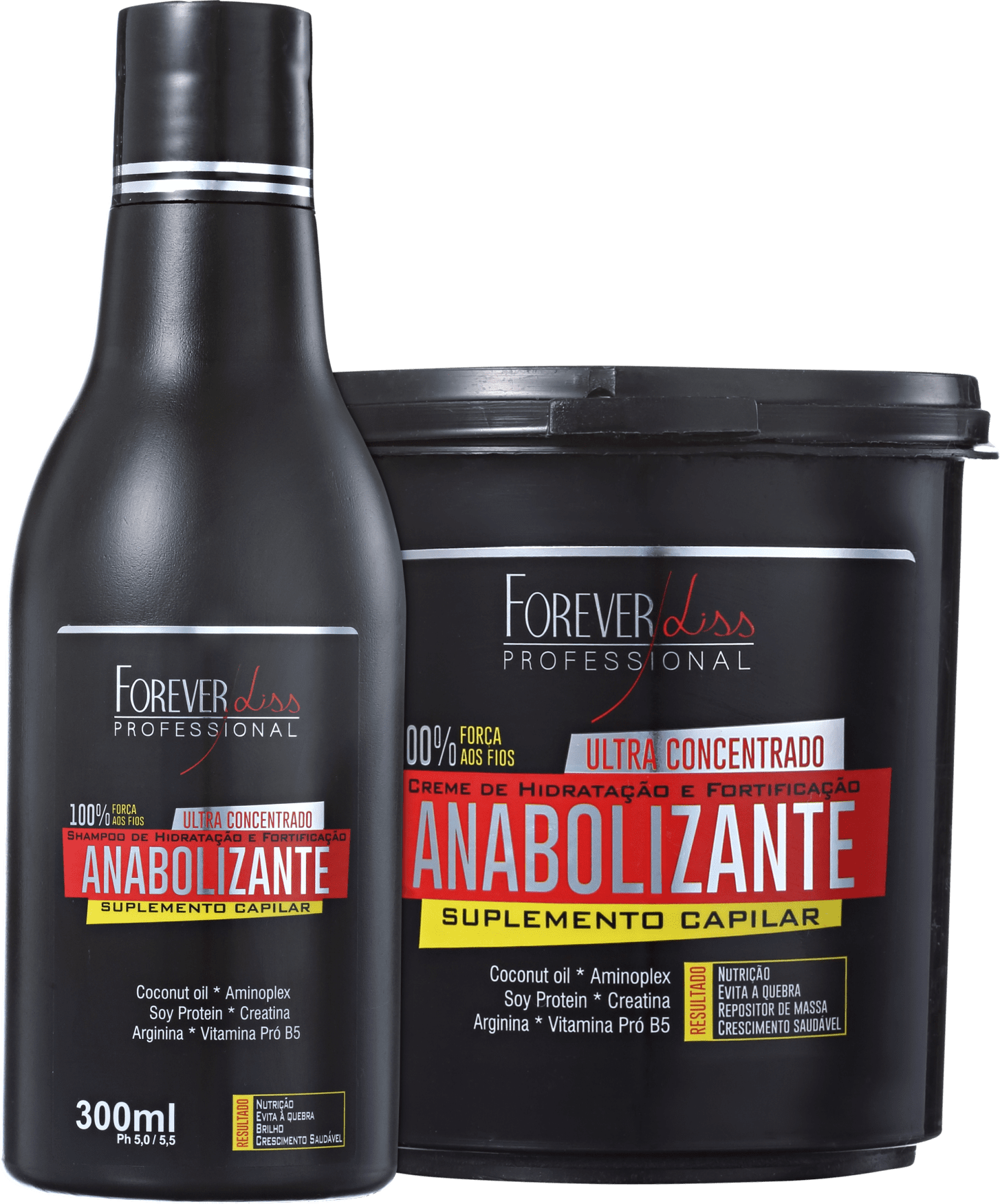Kit Forever Liss Professional Anabolizante Capilar (2 Produtos)