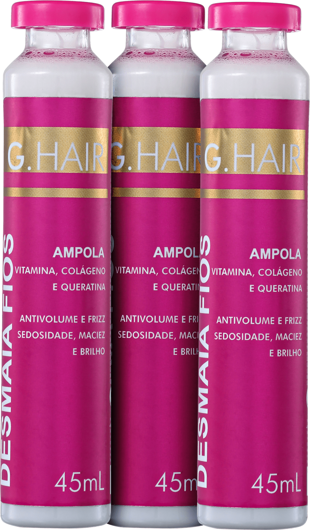 G.Hair Desmaia Fios - Ampola Capilar 3x45ml