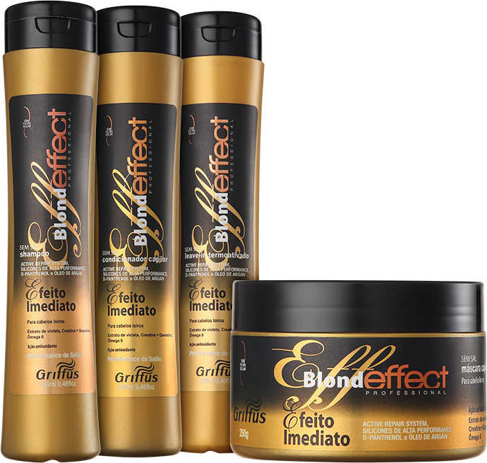 Griffus Blond Effect Complete Kit (4 Produtos)