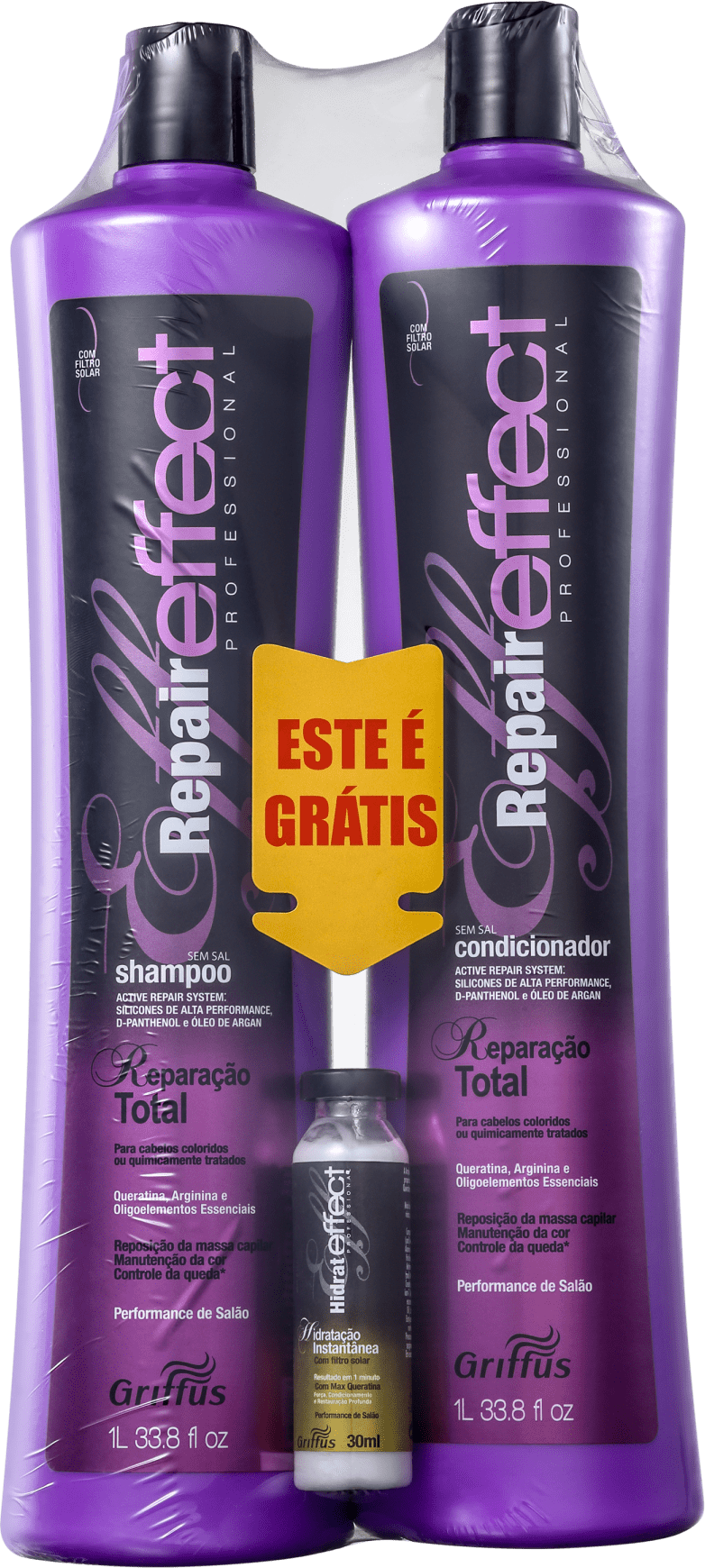 Griffus Repair Effect Kit (3 Produtos)