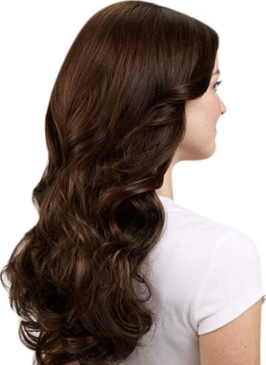 Hairdo Chocolate Com Mechas Cobre - Aplique Ondulado 58cm