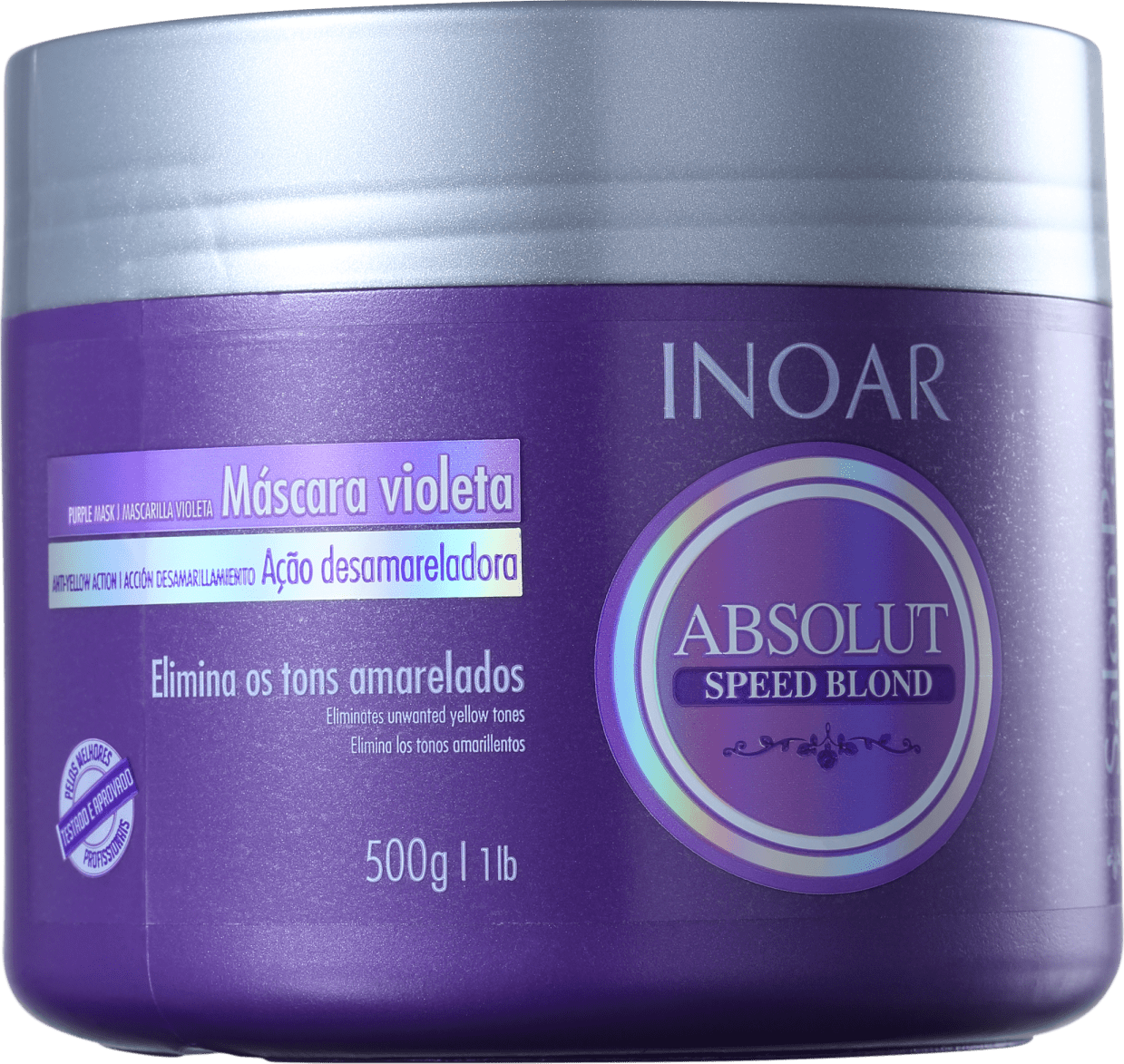 Inoar Absolut Speed Blond - Máscara Tonalizante 500g