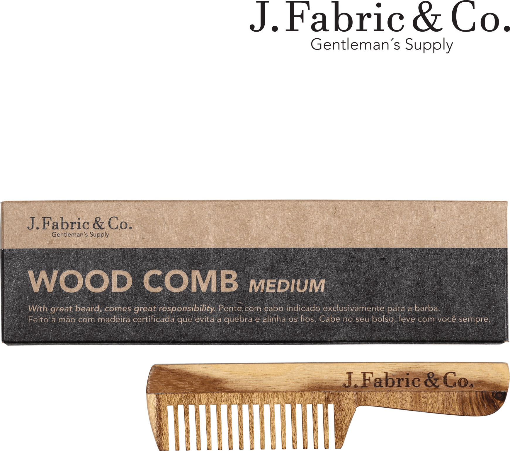 WOOD COMB MEDIUM