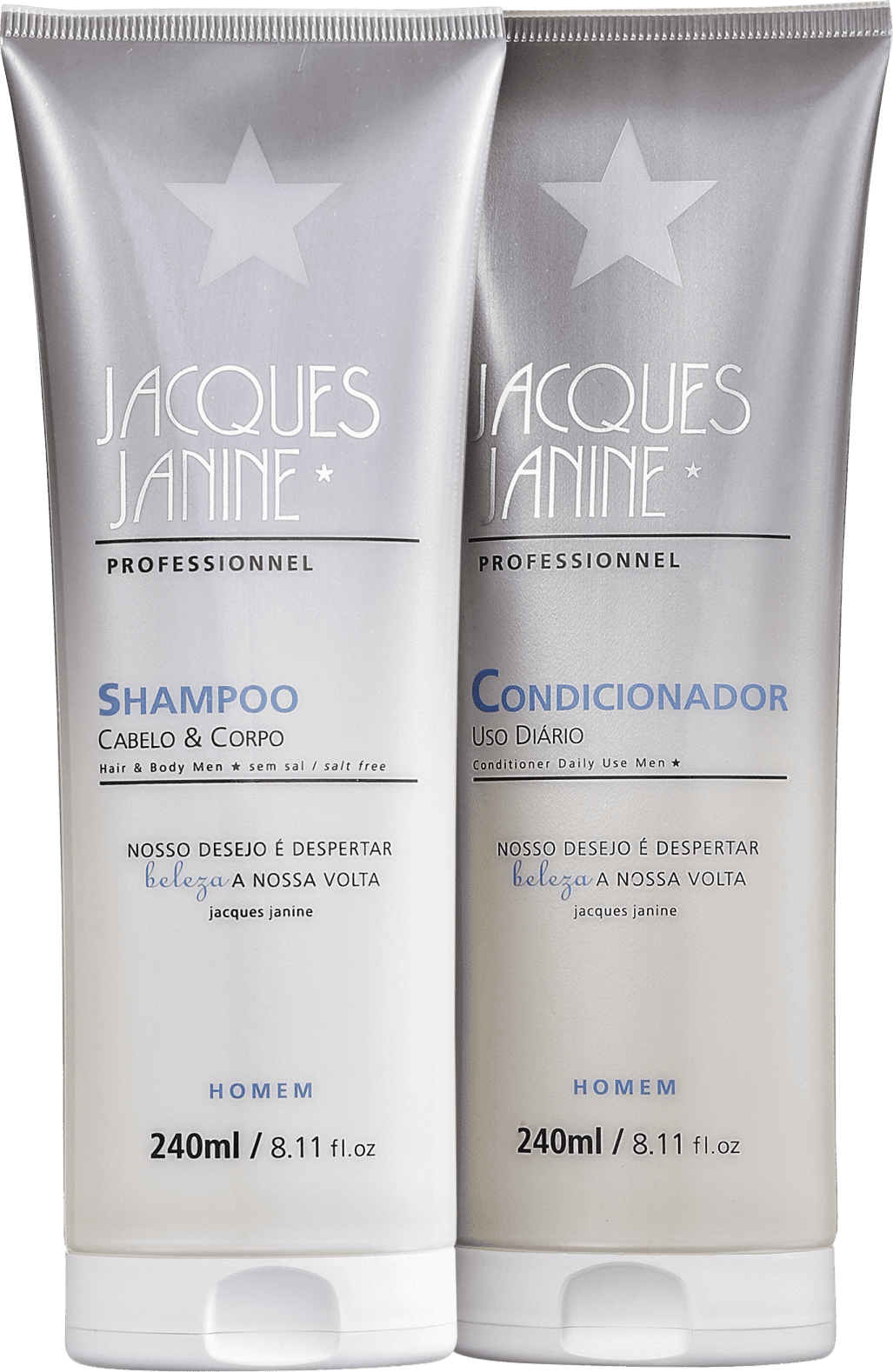 Kit Jacques Janine Professionnel Exclusivo para Homens Duo (2 Produtos)