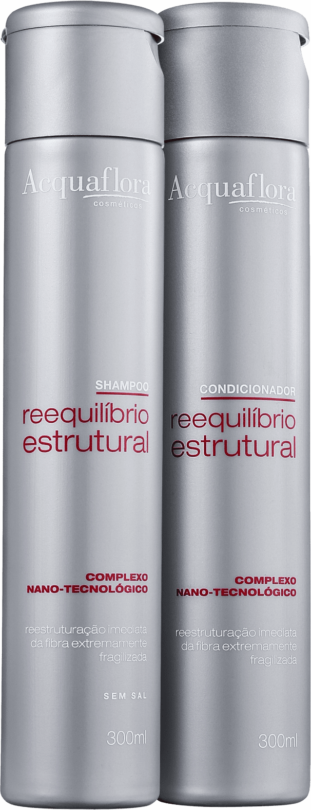Kit Acquaflora Reequilíbrio Estrutural Duo (2 Produtos)