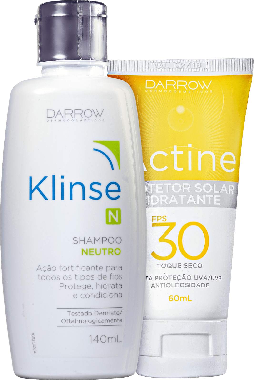 Kit Darrow Klinse Hair Actine (2 produtos)