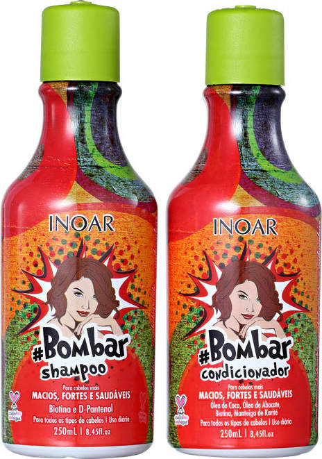 Kit #Bombar (Shampoo e Condicionador) 250ml