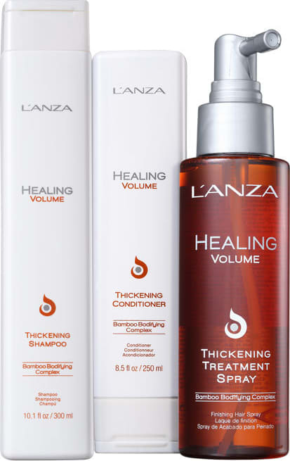 Kit L'Anza Healing Volume Treatment (3 Produtos)
