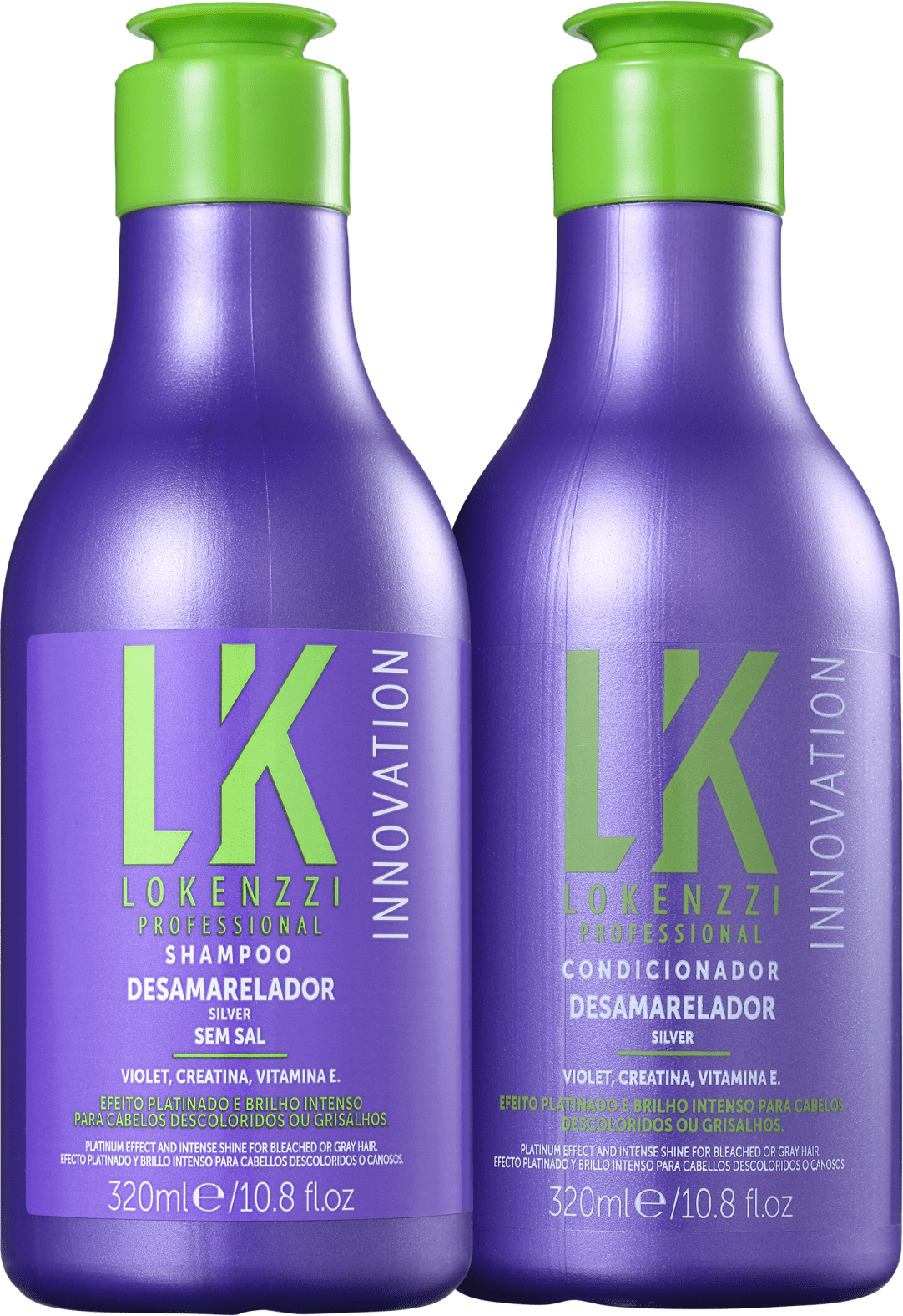 Kit Lokenzzi Silver Desamarelador Duo (2 Produtos)