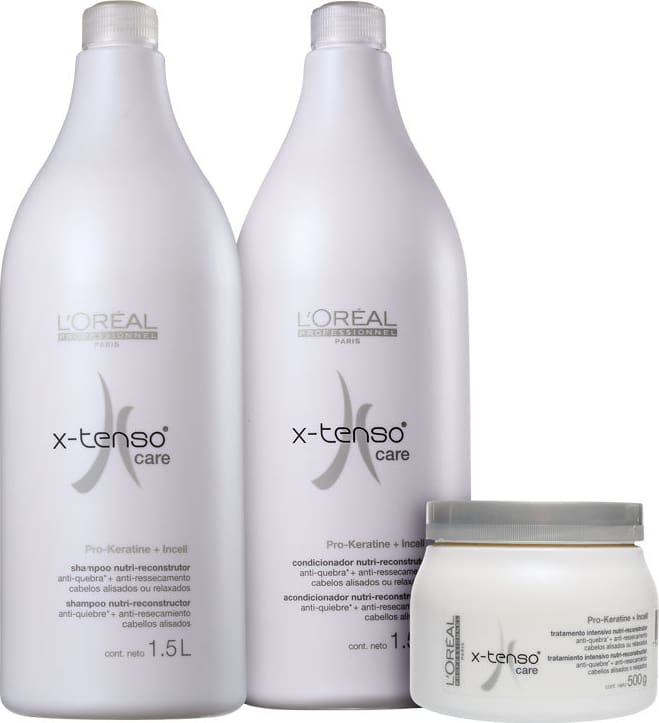 Kit L'Oréal Professionnel X-Tenso Care Salon (3 Produtos)