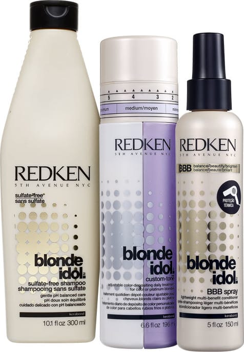 Kit Redken Blonde Idol Shine and Color (3 Produtos)