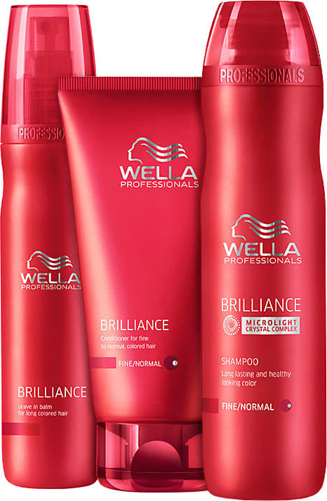 Kit Wella Professionals Brilliance Balm (3 Produtos)