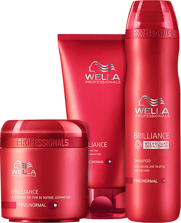Kit Wella Professionals Brilliance Intense (3 Produtos)