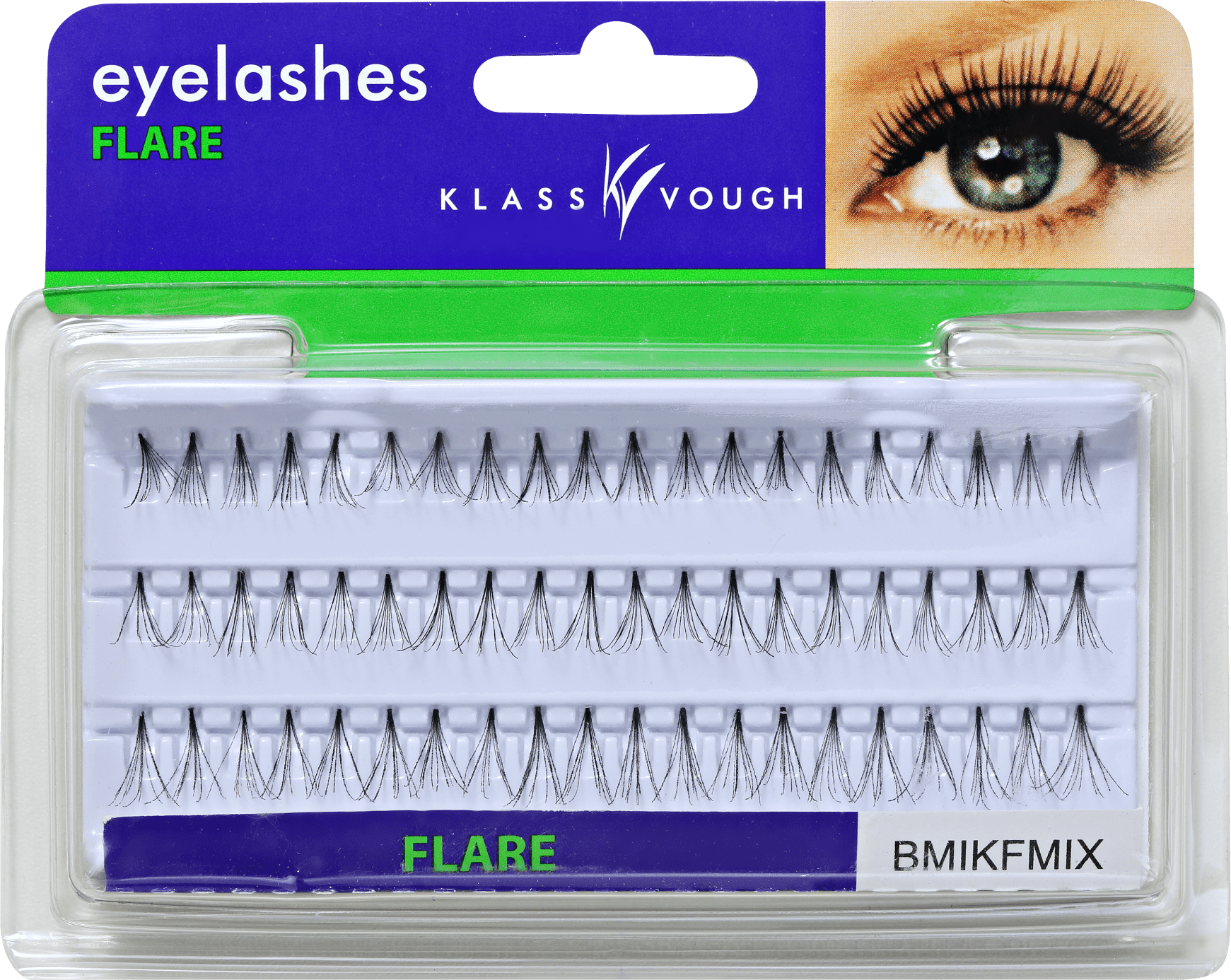 Klass Vough Flare 9mm, 10mm, 12mm - Cílios Postiços