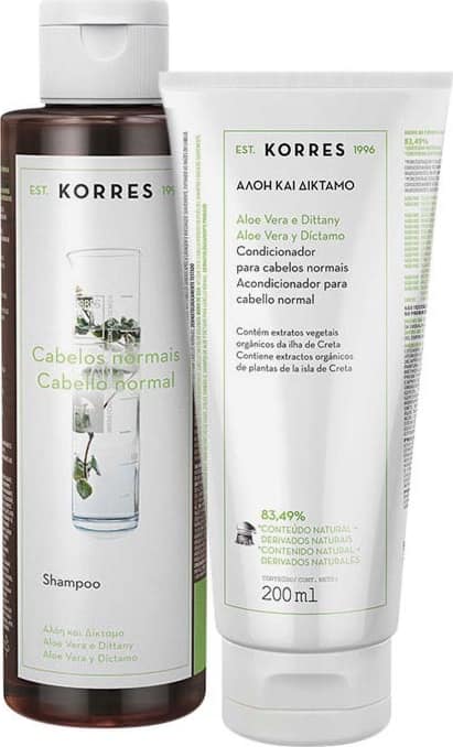 Kit Korres Aloe Vera e Dittany Duo (2 Produtos)