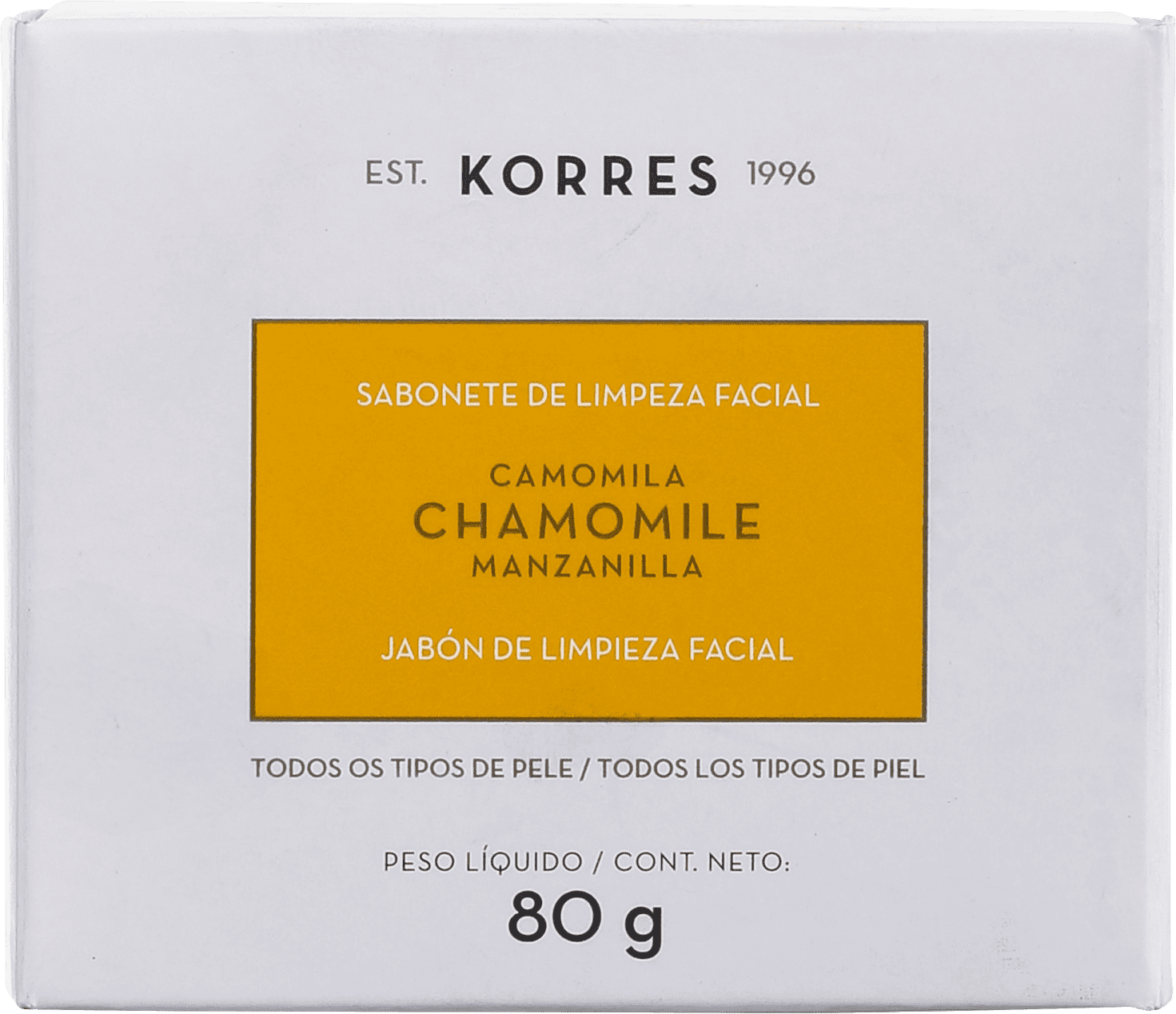 Korres Camomila - Sabonete de Limpeza Facial 80g