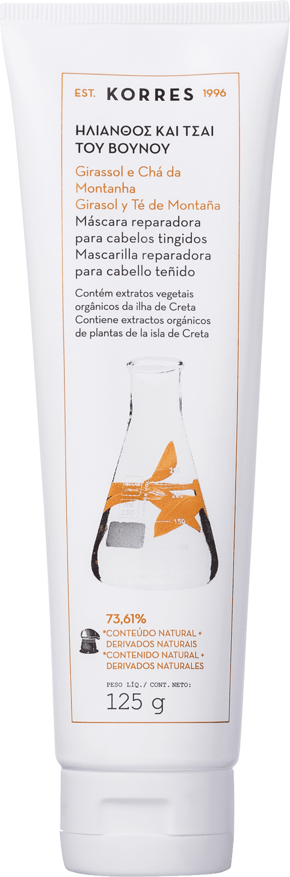 Korres Girassol e Chá da Montanha - Máscara Capilar 125g