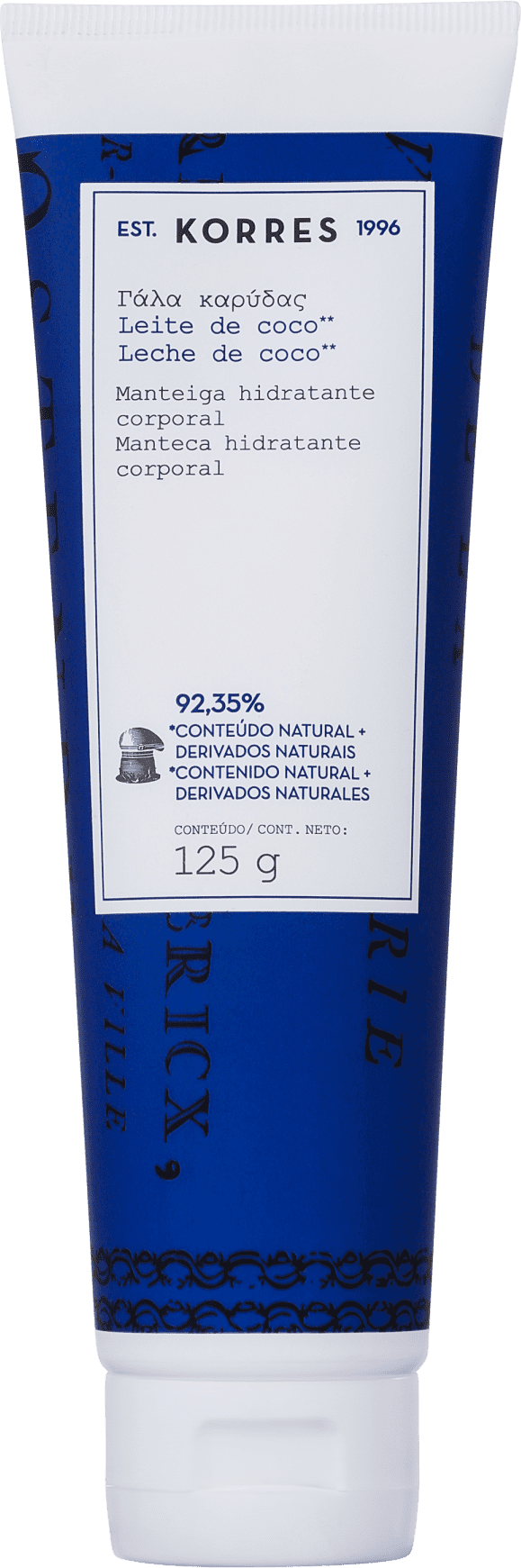 Korres Leite de Coco - Manteiga Hidratante Corporal 125g