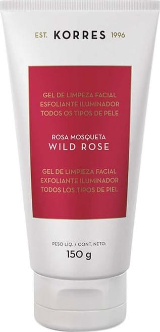 Korres Wild Rose - Gel Esfoliante Iluminador 150g