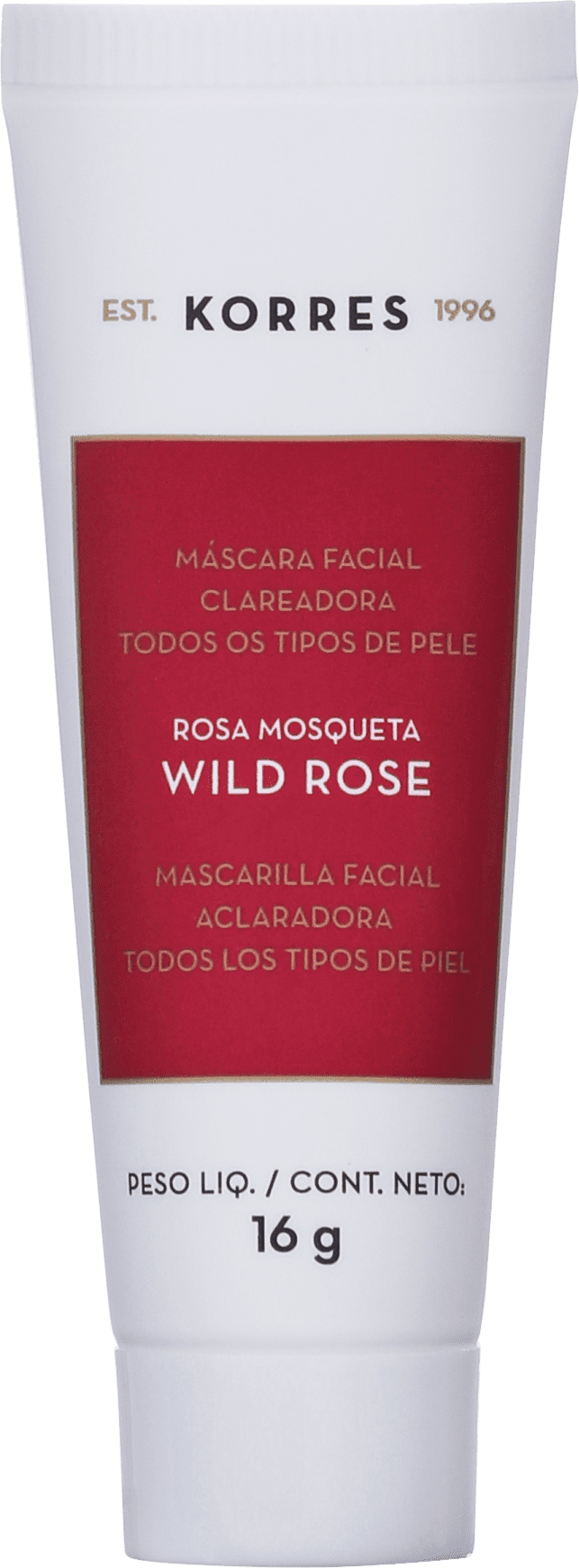 Korres Wild Rose - Máscara Clareadora 16g