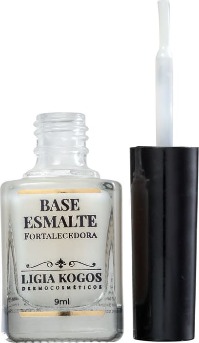 Ligia Kogos Base Esmalte para Unhas Fracas - Base Fortalecedora 12ml