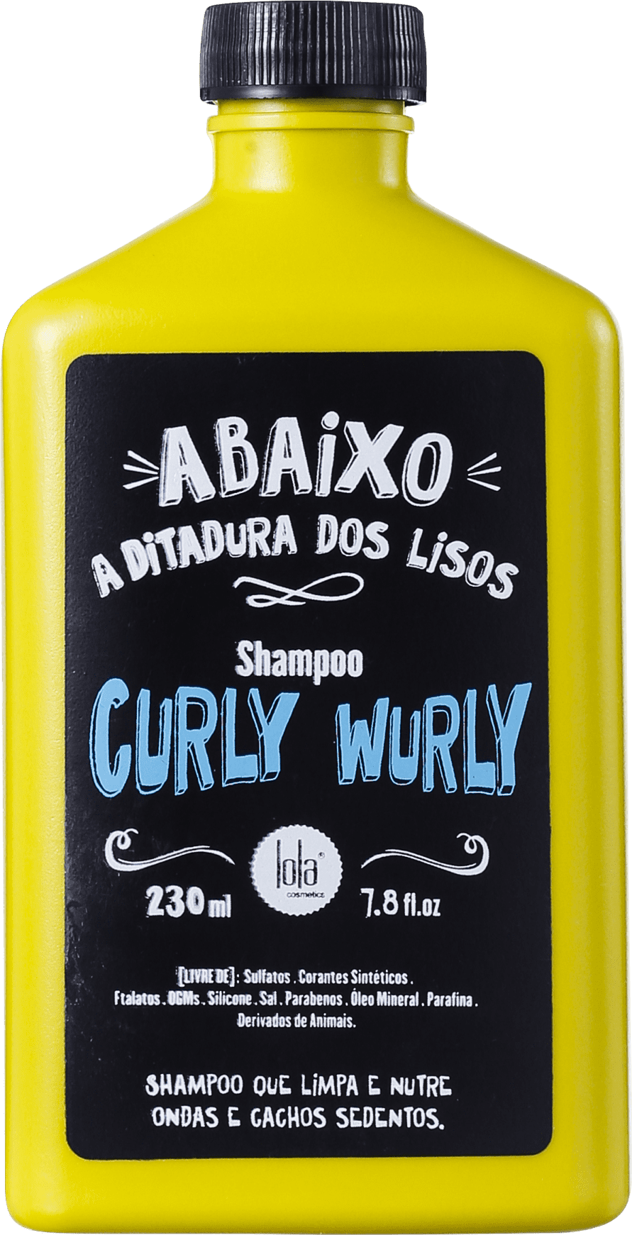 Lola Cosmetics Curly Wurly - Shampoo Low Poo 230ml