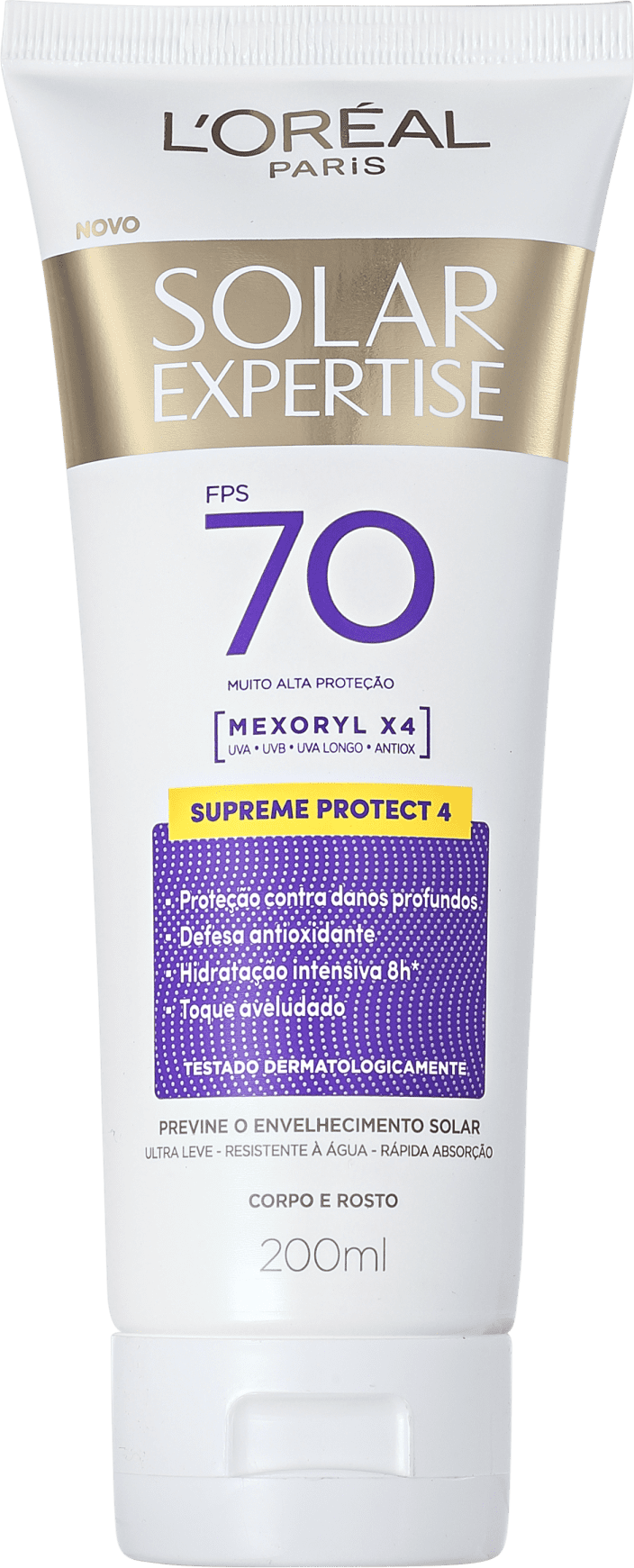 L'Oréal Paris Solar Expertise Supreme Protect 4 FPS 70 - Protetor Solar Facial 200ml